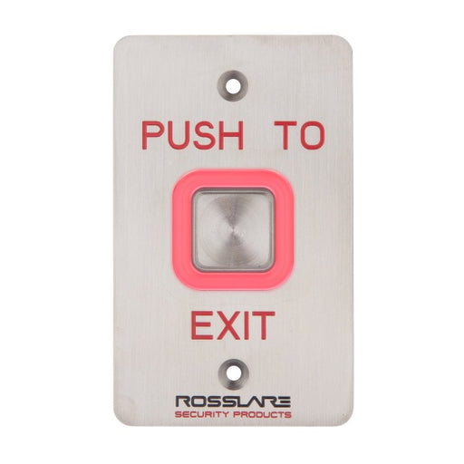 Rosslare Digital Tactile Piezo Electric Exit Button, EX-07E0