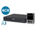 Dahua 4ch NVR with 8TB HDD, DHI-NVR4104HS-P-AI/ANZ-8TB-Dahua-CTC Communications
