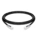 Black Cat 6A Snagless (UTP) Super thin with Rj45 Network Patch Cable