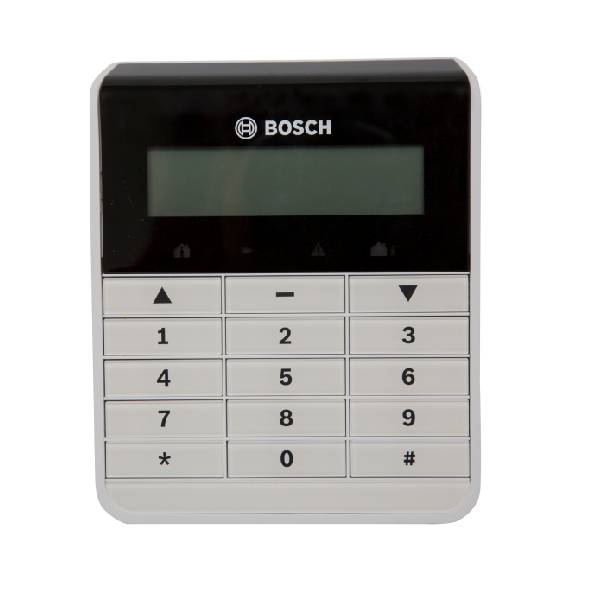 Bosch Solution 2000 Alarm System with 3 x Gen 2 PIR Detectors+ Text Code pad