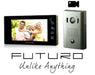 Futuro intercom with surface mounted door station, picture memory, Black