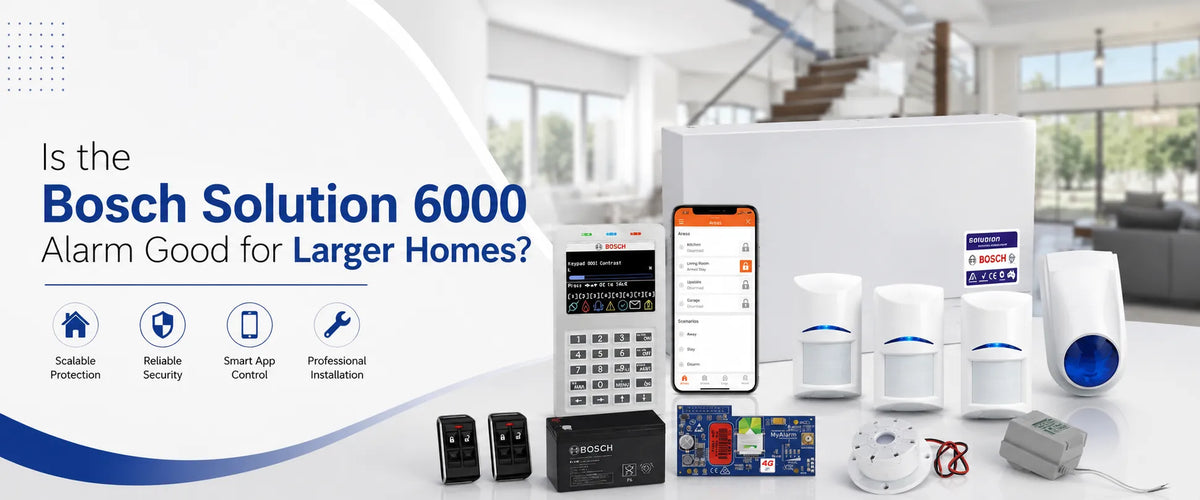 Is the Bosch Solution 6000 Alarm Good for Larger Homes?
