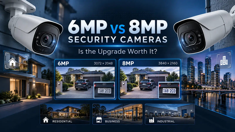 6MP vs 8MP Security Cameras: Is the Upgrade Worth It?