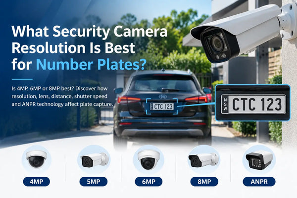 What Security Camera Resolution Is Best for Number Plates?
