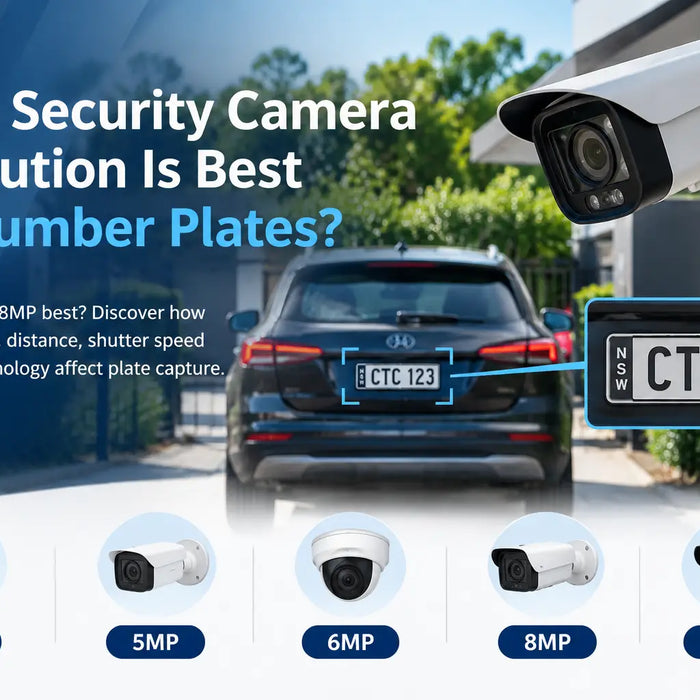 What Security Camera Resolution Is Best for Number Plates?