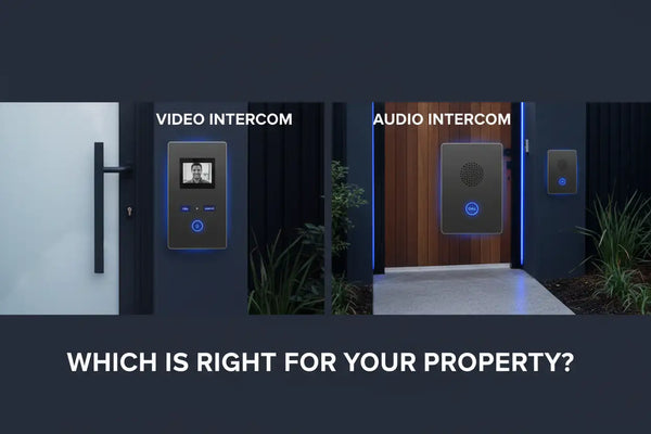 Video Intercom vs Audio Intercom: Which Is Right for Your Property?