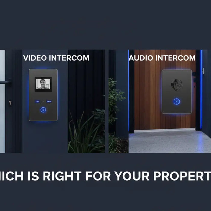 Video Intercom vs Audio Intercom: Which Is Right for Your Property?