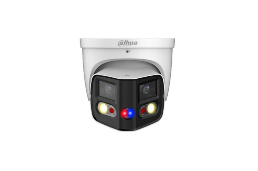Dahua 2x4MP TiOC Duo Splicing Fixed-focal Eyeball WizSense Network Camera, DH-IPC-PDW3849-A180-AS-PV