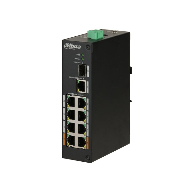 Dahua 8 Port POE Switch, DH-PFS3110-8ET-96-V2-Network Switches-Dahua-CTC Communications