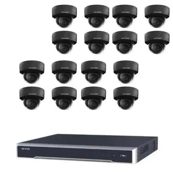 Hikvision CCTV Kit, AcuSense, 16 x 8MP Dome (Mic), 16CH NVR with 4TB HDD