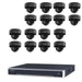 Hikvision CCTV Kit, AcuSense, 16 x 8MP Dome (Mic), 16CH NVR with 4TB HDD