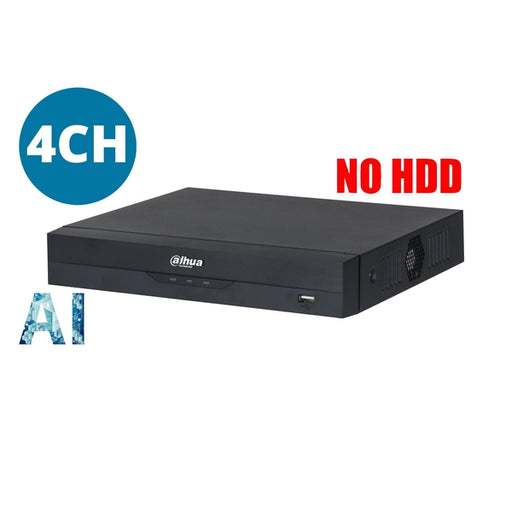 Dahua 4ch NVR without HDD, DHI-NVR4104HS-P-AI/ANZ-Dahua-CTC Communications
