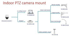Uniview Adapter Plate for Indoor PTZ Cameras, TR-UF45-C-IN