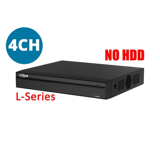 Dahua 4ch NVR without HDD, DHI-NVR4104HS-P-4KS2/L-Dahua-CTC Communications