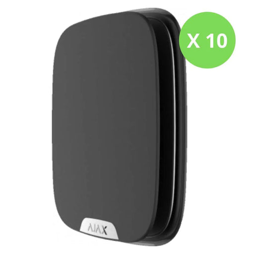 Batch of SS DD Brandplates (10 pcs) (Black), AJAX#20379