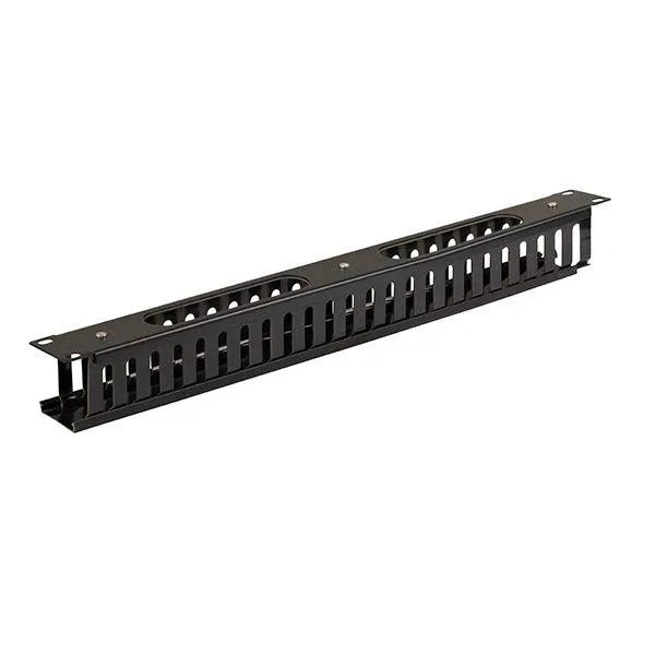19" 1U Cable Management, 24 Open Slot, 2 Back Slot, Metal Type, VC-61102