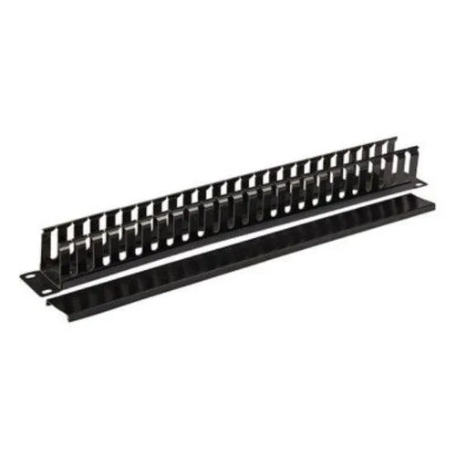 19" 1U Cable Management, 24 Open Slot, 2 Back Slot, Metal Type, VC-61102