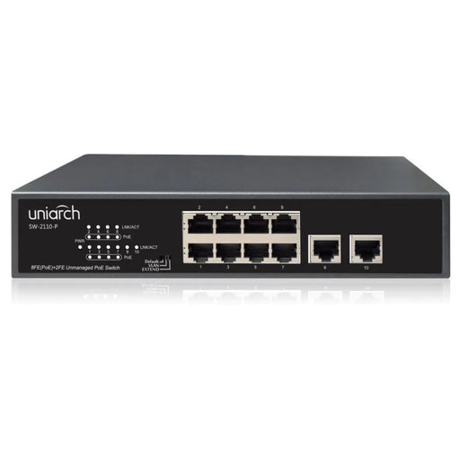 Uniarch 10-Port PoE Switch, SW-2110-P