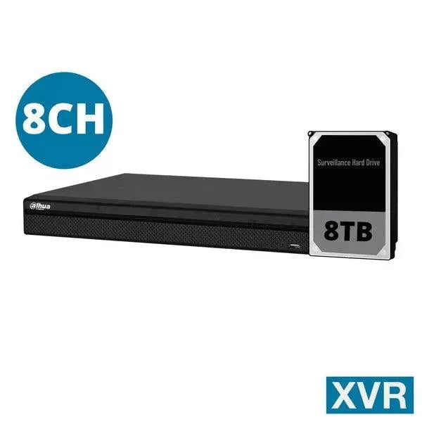 Dahua DH-XVR5108HS-4KL-I3 8ch XVR Hard Drive Options