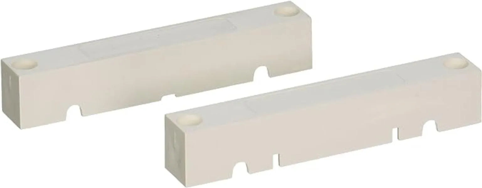 Sentrol 1045T‑N Industrial Surface Mount Magnetic Reed Switch, White Plastic, 32 mm Gap, NC Output, Screw Terminals