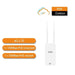 Wi-Tek CAT4 4G transform to Wi-Fi(2.4G 300Mbps) and wired network, WI-LTE117-O