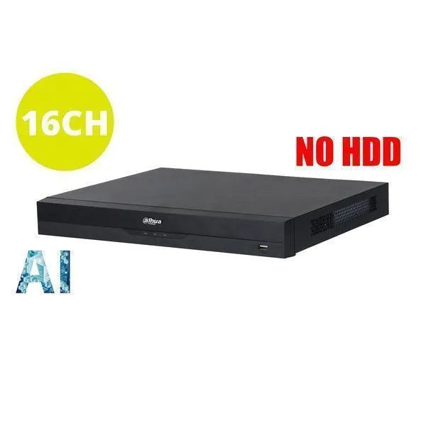 Dahua 8MP 4K CCTV Kit 16 CH NVR, 10 x Smart Dual Light Turret Cameras, Fixed Lens