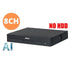 Dahua 8ch NVR DHI-NVR4108HS-8P-AI/ANZ without HDD