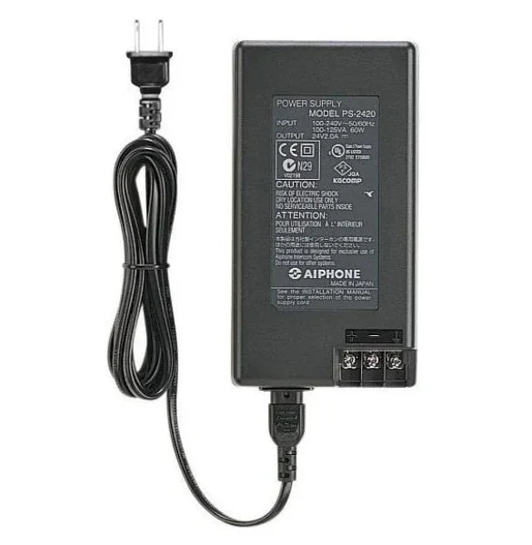 Aiphone PS-2420S Video Intercom Genuine Power Supply 24V 2AMP