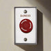 Smart WEL2250DURESS Slim Duress Button, Big Mushroom Red Twist to Reset, Stainless Steel Plate, IP65
