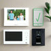 Aiphone Smartphone Intercom kit, Two Monitors, JO Series, JOS-1AW-2M
