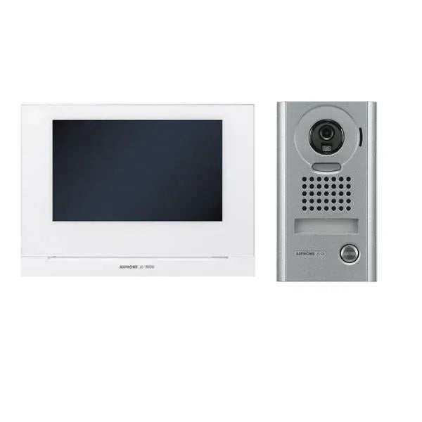 Aiphone JOS-1VW Intercom Kit Smartphone Connection 7" Monitor Surface Mounted Door Station-CTC Communications