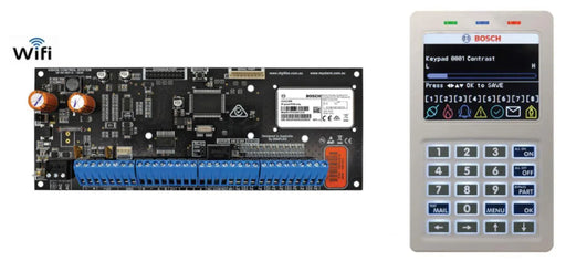 Bosch Solution 6000 Alarm IP PCB, No Dialler Interface Board with 3.5" Colour Screen Wi-Fi Keypad