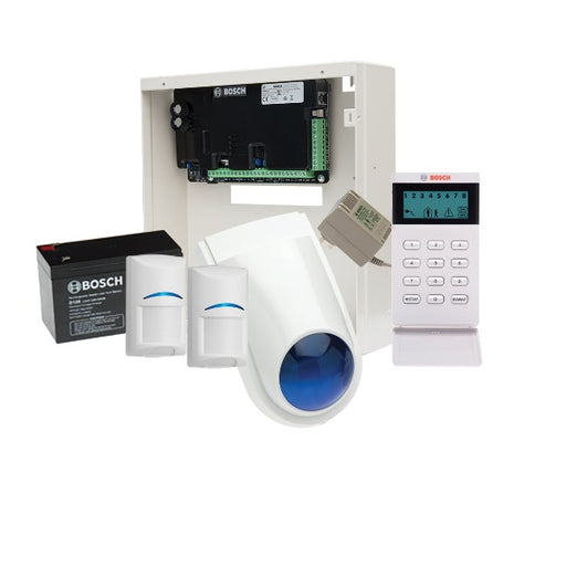 Bosch Solution 2000 Alarm System with 2 x Gen 2 Tritech Detectors+Icon Codepad