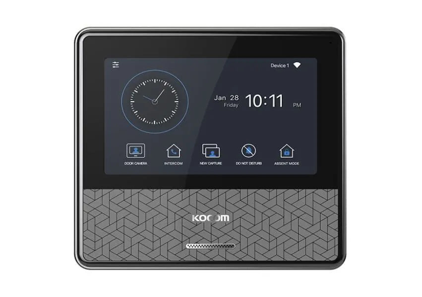 Kocom 2 Wire Smartphone Intercom Monitor, KOCKCVS701IP2W