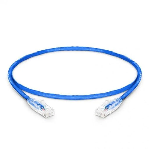 Blue Cat 6A Snagless (UTP) Super thin with Rj45 Network Patch Cable