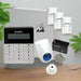 Bosch Solution 2000 Alarm System with 3 x Gen 2 PIR Detectors+ Text Code pad