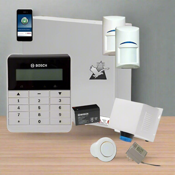 Code Pad 24 Bosch Solution 2000 Alarm Kit – 2 PIR + Text Codepad + IP