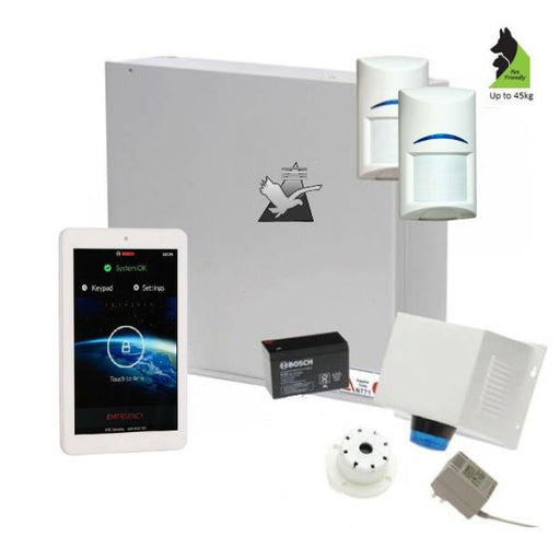 Bosch Solution 2000 Alarm System with 2 x Gen 2 Tritech Detectors+ 7" Touch Screen Code pad-Bosch-CTC Communications