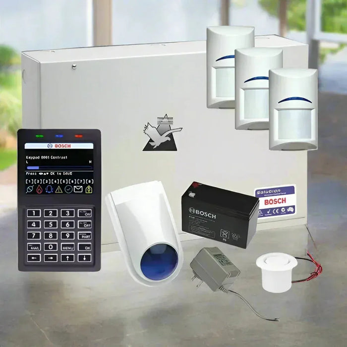 Bosch Solution 6000 Alarm System, 3 x Standard Detectors