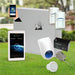 Bosch Solution 2000 Security Alarm System with 2 x PIR Detectors+ 7" Touch Screen Code Pad+ IP Module