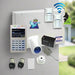 Bosch Solution 6000 Alarm System, 2 x Wireless Tritech Detectors, Stainless Steel Remote Controls