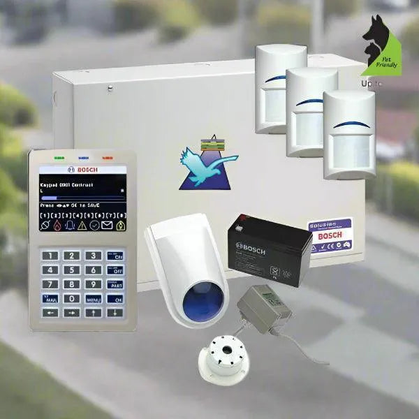 Bosch Solution 6000 Home Alarm System, 3 x Tritech Detectors