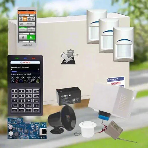 Bosch Solution 6000 Alarm System IP Kit, 3 x Tritech Detectors