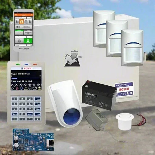 Bosch Solution 6000 Alarm System IP Kit, 3 x Tritech Detectors