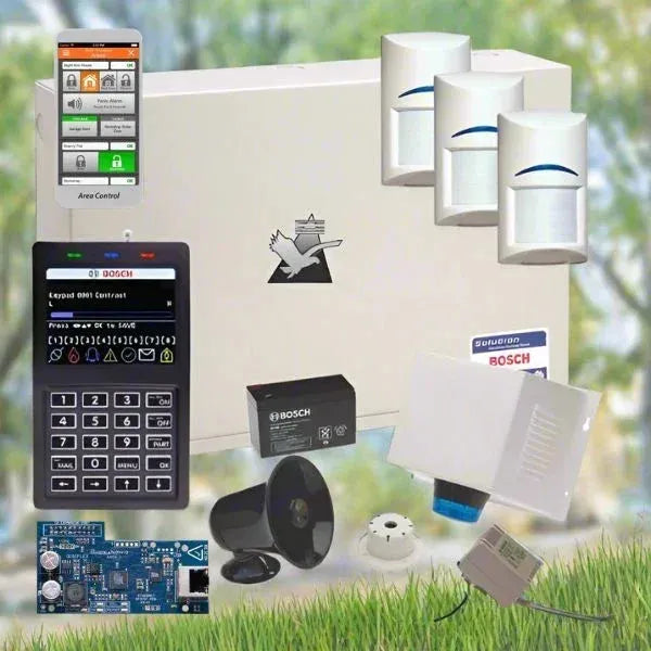 Bosch Solution 6000 Alarm System IP Kit, 3 x Tritech Detectors