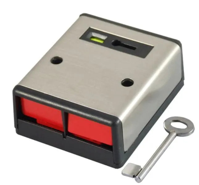 CQRPADP2/SS/G1 Dual Press Holdup, Panic, Duress Button