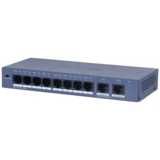 Dahua DH-S3010-8ET2GT-90 10-Port Unmanaged Desktop Switch with 8- Port PoE