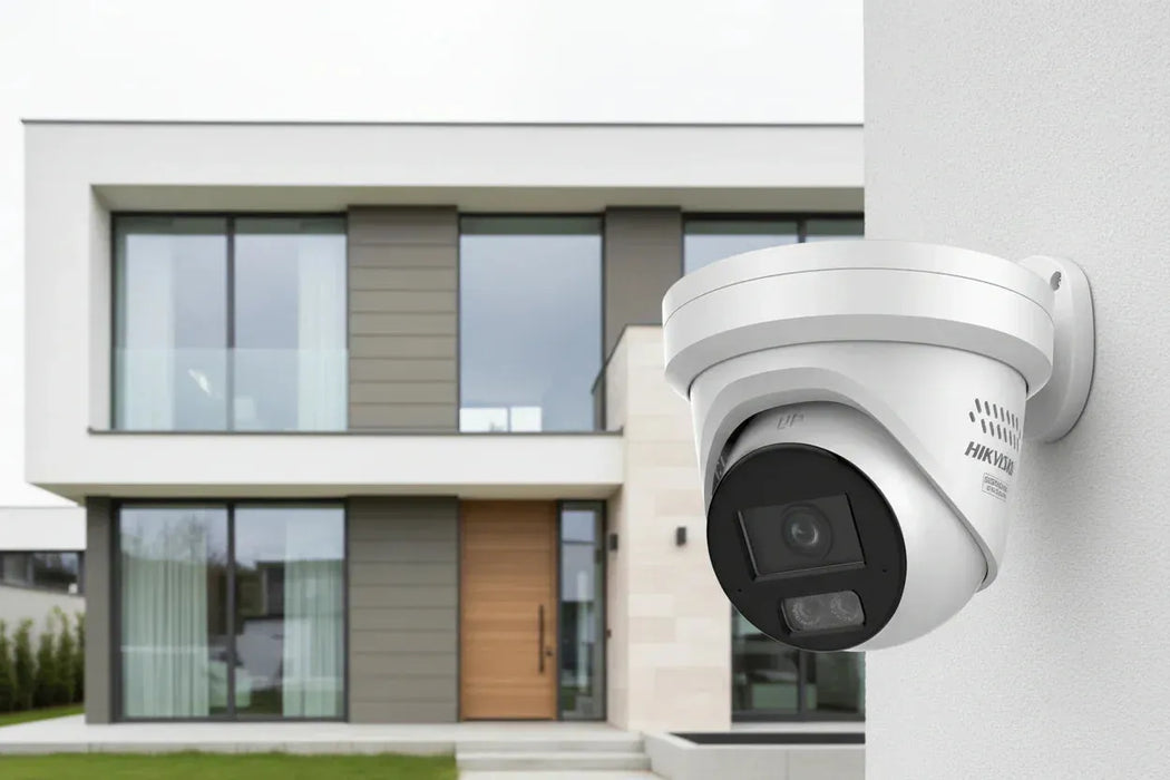 Hikvision 8MP, DS-2CD2387G3-LIS2UY/SL 8MP 4K Smart Hybrid Light Color Vu Surveillance Camera, Speaker, Strobe Light