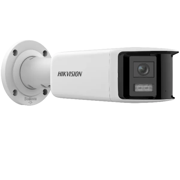 Hikvision DS-2CD2T67G2P-LSU/SL 6MP ColorVu Panoromic Fixed Bullet Camera Wide Angle Lens