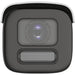 Black security camera on a white background